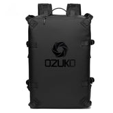 Ozuko 9235 Logo Custom Fashion Backpack 2023 Smart Backpack For Travelling Fitness Mens Business Bag 15.6 Inch Laptop Backpack - OZUKO.CN
