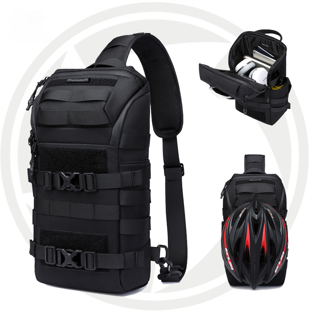 OZUKO 9738 New Arrival Lightweight Fashion Chest Bag Waterproof Crossbody Bag Men Custom Logo Outdoor Sling Bag - OZUKO.CN
