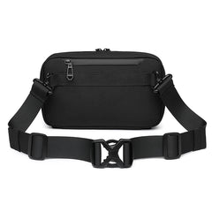OZUKO 9673 Fashion Lightweight Casual Portable Handbag For Men Hiking Waterproof Sling Bag Trendy Multifunctional Crossbody Bag