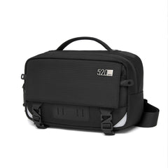 OZUKO 9897 Sports Waist Pack for Men Lightweight Waterproof Fanny Pack Sling Bag for Hiking Cycling Running