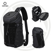Ozuko 9730 Top Selling Crossbody Sling Bag Backpack Rover Shoulder Sling Pack Molle Small Crossbody Chest Pack - OZUKO.CN