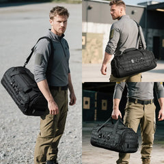 OZUKO 9880 Men's Fashion Sports Shoulder Bag High Quality Travel Bag for Men Weekender Handbag Made of Polyester