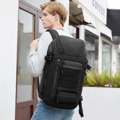 Ozuko 9746 Urban Travel Backpack Custom Waterproof Laptop Business Backpack for Commuting Exploring City Outdoor Adventures