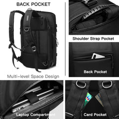 Ozuko 9291 Manufacturer Custom Logo Professional Office Urban Style Multifunctional Large Capacity Notebook Laptop Backpack - OZUKO.CN