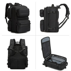 OZUKO 9762 Designer Waterproof Multifunctional Business Laptop Backpack Men's Travel Fashion 3-in-1 Backpack Set Zipper