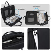 Ozuko 9749 Mens Luxury Bag Laptop Business Waterproof Backpack Office Mochilas Multifunction Breif-Case Rucksack - OZUKO.CN