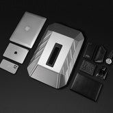 Ozuko 9499L 2023 Trendy Custom Waterproof Smart Backpack With Led Diy Led Screen Backpack For Advertising Personality Display - OZUKO.CN