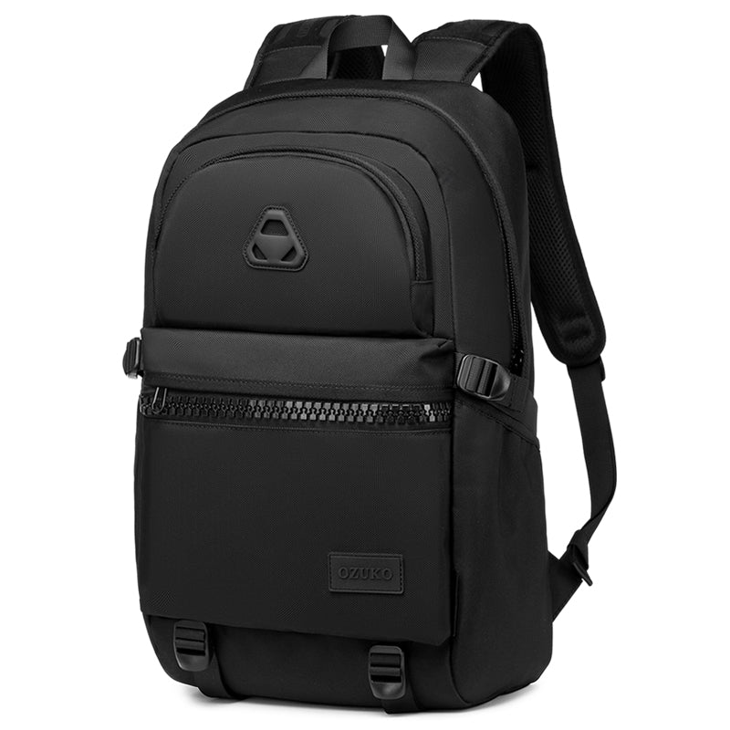 Ozuko 9488 Promotional Wholesale Custom Logo Fashion Travel Backpack For Men New High-End Business Usb Charging Laptop Backpack - OZUKO.CN