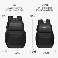 Ozuko 9770 Small Size New Trendy Function Laptop Backpack Waterproof for Men Business Commute Laptop TSA Backpack