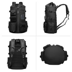 For 9573 Basketball Road Trip Backpack Zipper Hasp Closure Ball Storage Compartment Large Capacity Sport Waterproof Fit