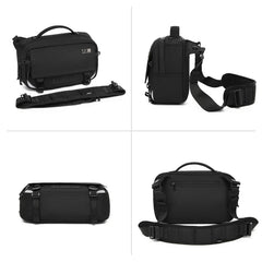 OZUKO 9897 Sports Waist Pack for Men Lightweight Waterproof Fanny Pack Sling Bag for Hiking Cycling Running
