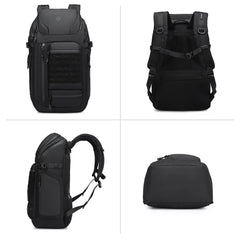 Ozuko 9746 Urban Travel Backpack Custom Waterproof Laptop Business Backpack for Commuting Exploring City Outdoor Adventures