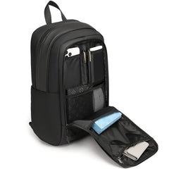 For 9695 Anti-Theft Fashion Business Laptop Waterproof Backpack with Large Capacity for Unisex Use