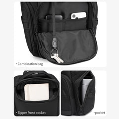 OZUKO 9809 New Designs Fashion Custom Logo Zipper Closure Mini Mens Messenger Bag Cross Body Chest Sling Bag Men Outdoor School