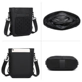For 9783 Men's Summer Outdoor Large Shoulder Bag Fashionable Waterproof Polyester Crossbody EVA Sling Custom Print