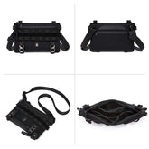 For 9898 Fashion Waterproof Crossbody Bag Men-Luxury High Quality Sling Pack MOLLE System Lightweight Travel Messenger Bag 2L