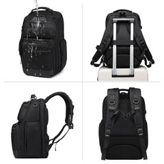 Ozuko 9770 Small Size New Trendy Function Laptop Backpack Waterproof for Men Business Commute Laptop TSA Backpack