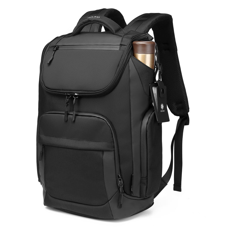 Ozuko D9409 Wholesale Fashion USB Men Back Pack Custom Branded Hiking Backpacks 2023 Notebook Bags Laptop Backpack Anti Shock - OZUKO.CN