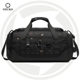 OZUKO 9880 Men's Fashion Sports Shoulder Bag High Quality Travel Bag for Men Weekender Handbag Made of Polyester