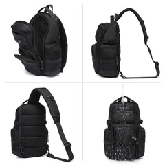 Ozuko 9808 Outdoor Hiking Daypack Crossbody Shoulder Men Chest Bag Urban Outdoor Waterproof Travel Sling Bag for Men