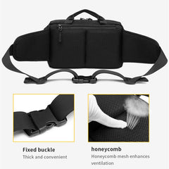 OZUKO Chest Bag Pack Crossbody Bag for Men Multifunction Shoulder Messenger Bags Male Waterproof Short Trip Sling Bag Male - OZUKO.CN