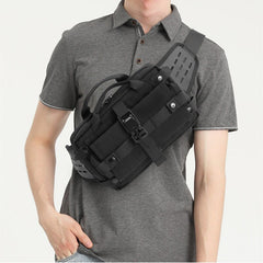 OZUKO Chest Bag Pack Crossbody Bag for Men Multifunction Shoulder Messenger Bags Male Waterproof Short Trip Sling Bag Male - OZUKO.CN