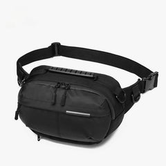 OZUKO Waterproof Men Waist Bag Fashion Chest Pack Male Outdoor Sports Crossbody Bag Short Travel Belt Fanny Pack for Phone Pouch - OZUKO.CN