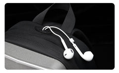 Ozuko 9509 Factory Hot Sell Sling Bag Men 2023 New Fashion Men Crossbody Custom Fanny Pack Anti Theft Waterproof Sling Bag Men - OZUKO.CN