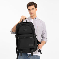 Ozuko 9488 Promotional Wholesale Custom Logo Fashion Travel Backpack For Men New High-End Business Usb Charging Laptop Backpack - OZUKO.CN