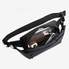 Ozuko Fashion Custom Fanny Pack Men Waterproof Sport Mini Crossbody Chest Running Waist Bag - OZUKO.CN