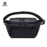 Ozuko Fashion Custom Fanny Pack Men Waterproof Sport Mini Crossbody Chest Running Waist Bag - OZUKO.CN