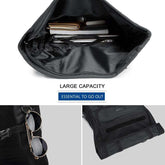 OZUKO Men Backpack Fashion Schoolbag for teenager Male 15.6 inch Laptop Backpacks Water Repellent Oxford Travel Bag USB Mochila - OZUKO.CN