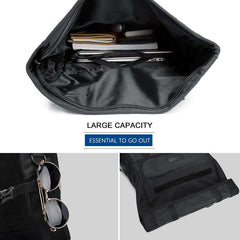 OZUKO Men Backpack Fashion Schoolbag for teenager Male 15.6 inch Laptop Backpacks Water Repellent Oxford Travel Bag USB Mochila - OZUKO.CN