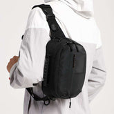 OZUKO Waterproof Men Waist Bag Fashion Chest Pack Male Outdoor Sports Crossbody Bag Short Travel Belt Fanny Pack for Phone Pouch - OZUKO.CN