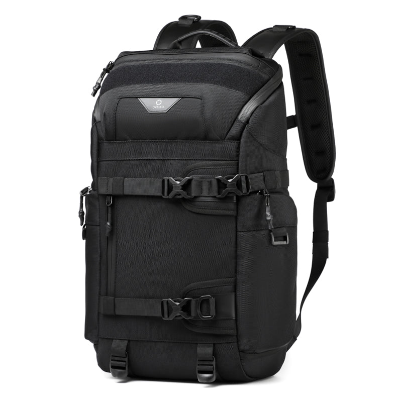 Ozuko 9617 New Trendy Design 2023 Men Travel Bag Notebook School Laptop Backpack Waterproof 15.6 Fashion Outdoor Backpack Black - OZUKO.CN