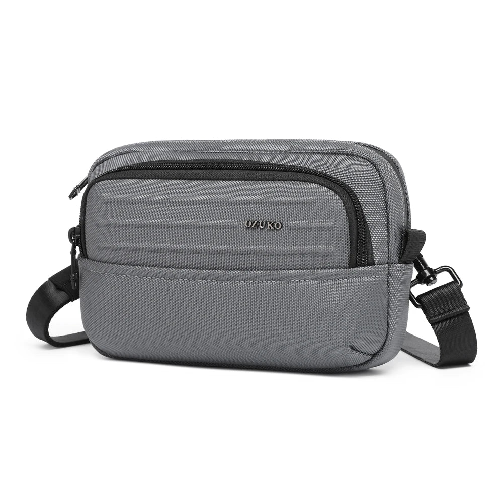 OZUKO 9798 Mens Lightweight Messenger Bag Waterproof Crossbody Bags for Work Men Satchel Business High Quality Zipper Handbag