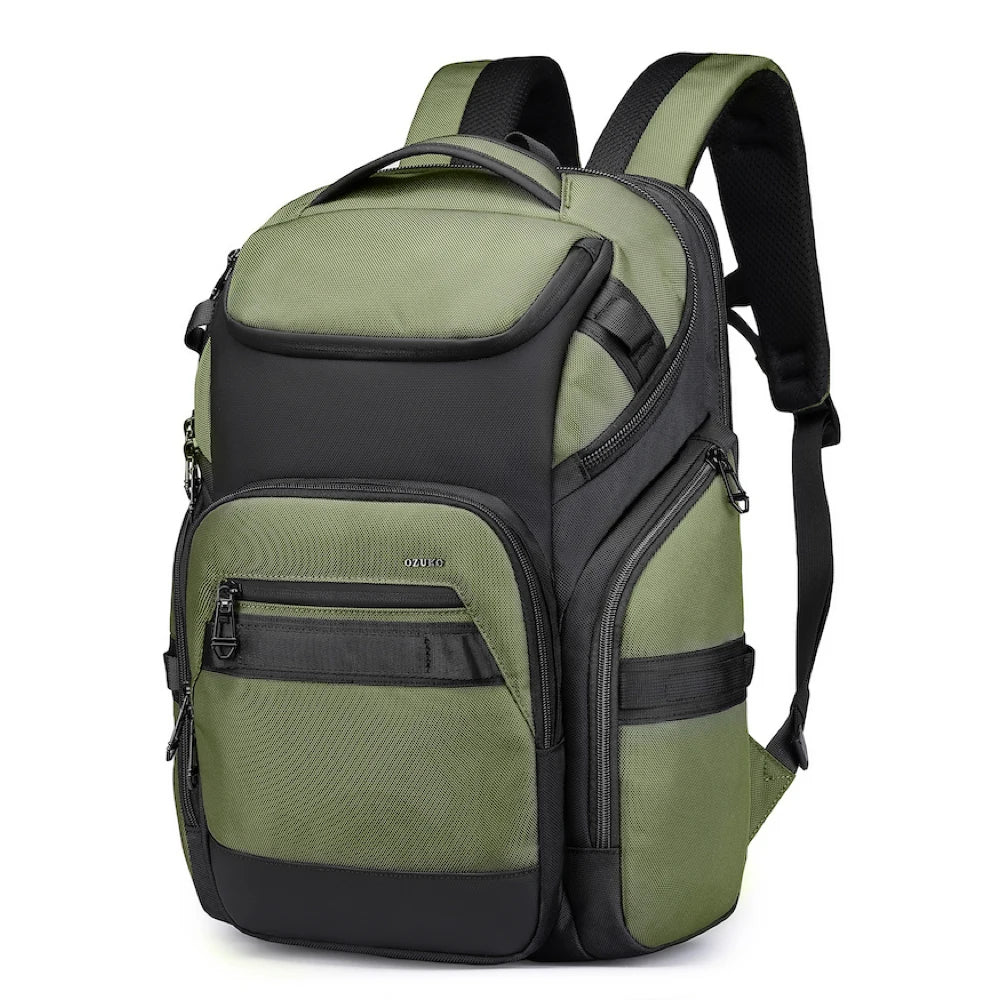 OZUKO 9799 Versatile Waterproof Backpack for Me Custom LOGO Travel  Gym Bag Multi-Functional Business Backpack