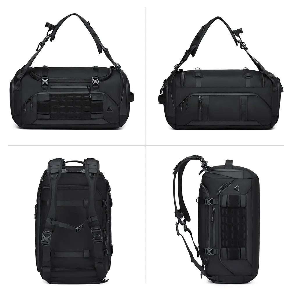 Ozuko 9779 Mens Weekender Travel Bag Garment Sport Backpack With Shoe Compartment Custom Waterproof Luggages Backpack Travel Bag