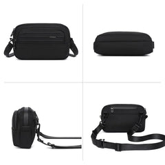 OZUKO 9798 Mens Lightweight Messenger Bag Waterproof Crossbody Bags for Work Men Satchel Business High Quality Zipper Handbag
