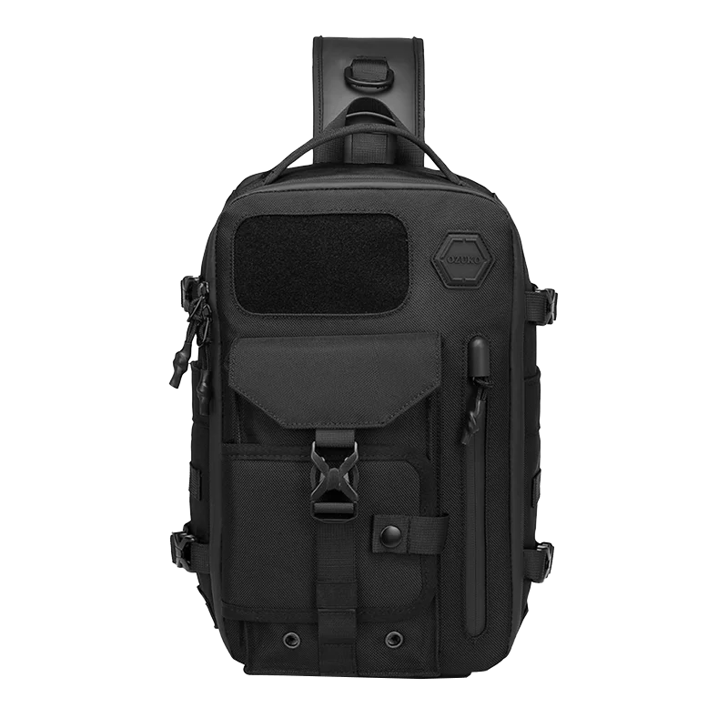 Ozuko 9737 Premium Crossbody Shoulder Bag Lightweight Motorcycle Bag For Hiking Walking Biking Travel Cycling Commuting - OZUKO.CN