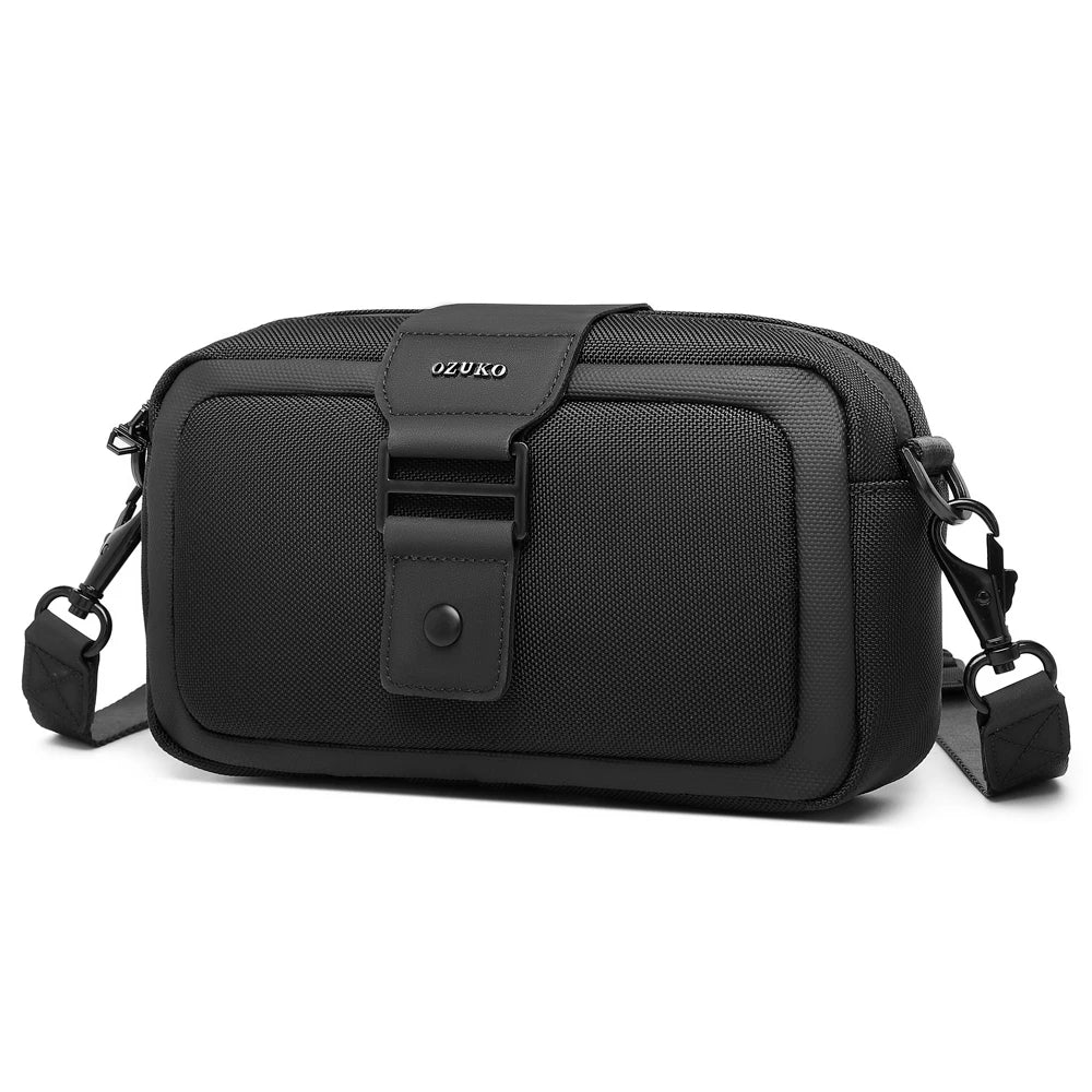 OZUKO 9829 Lightweight Fashion Sling Bag for Man Portable Waterproof Designer Chest  Bag High Quality Small Crossbody