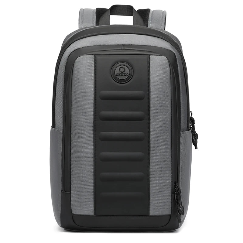 For 9695 Anti-Theft Fashion Business Laptop Waterproof Backpack with Large Capacity for Unisex Use