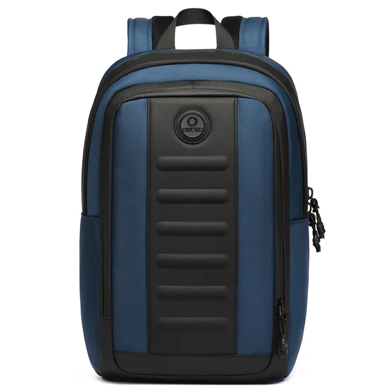 For 9695 Anti-Theft Fashion Business Laptop Waterproof Backpack with Large Capacity for Unisex Use