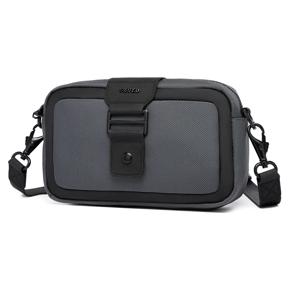 OZUKO 9829 Lightweight Fashion Sling Bag for Man Portable Waterproof Designer Chest  Bag High Quality Small Crossbody