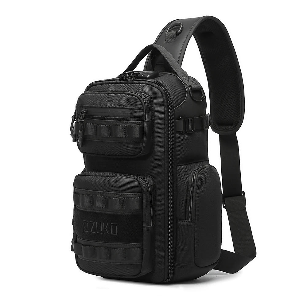 OZUKO 9812 New Designer Sling Bag Factory Hot Sale Men's Crossbody Casual Travel Shoulder Shoulder Chest Bag for Men