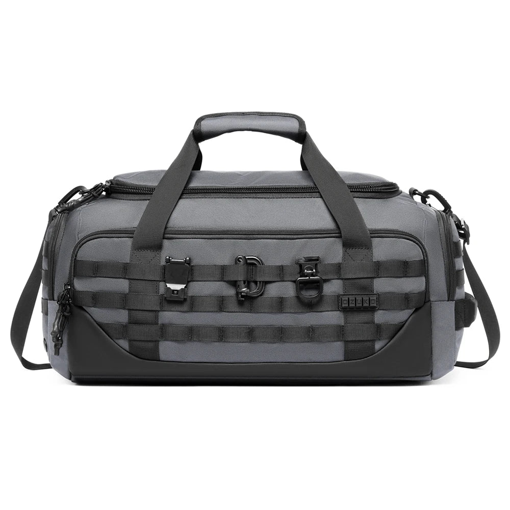 OZUKO 9880 Men's Fashion Sports Shoulder Bag High Quality Travel Bag for Men Weekender Handbag Made of Polyester