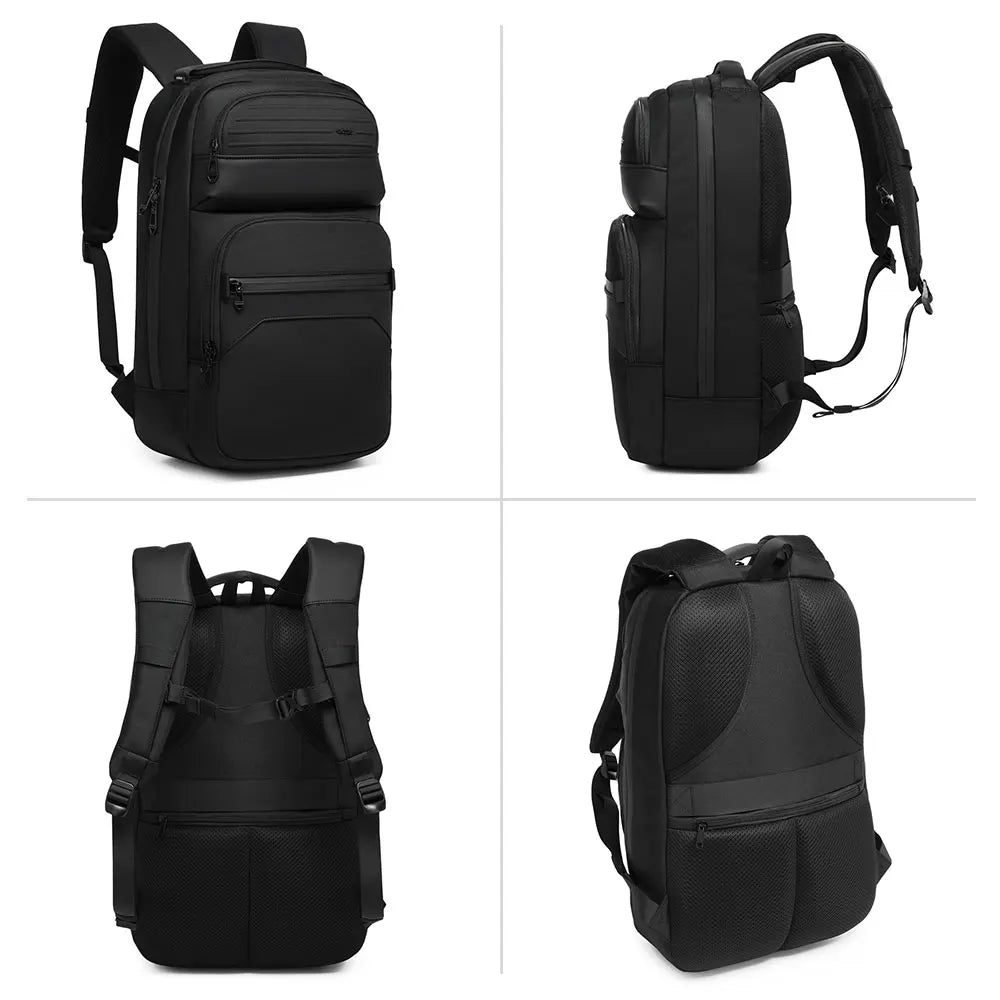 Ozuko 9849 New Casual  Computer Men Laptop Backpack Travel Waterproof Business Backpack Bag Custom Men Bag Manufacturer