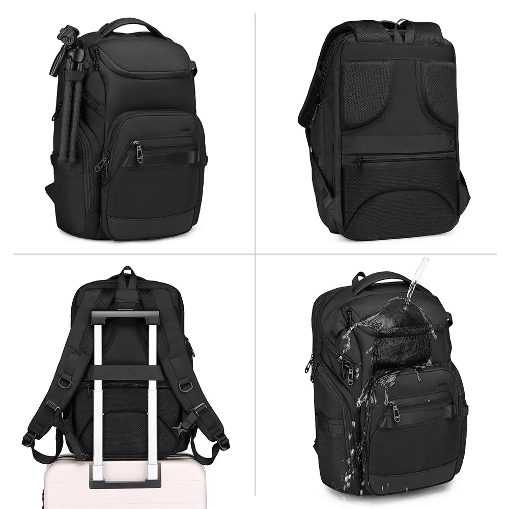 OZUKO 9799 Versatile Waterproof Backpack for Me Custom LOGO Travel  Gym Bag Multi-Functional Business Backpack
