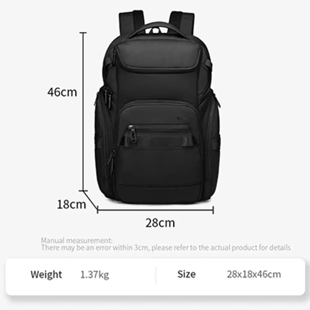 OZUKO 9799 Versatile Waterproof Backpack for Me Custom LOGO Travel  Gym Bag Multi-Functional Business Backpack