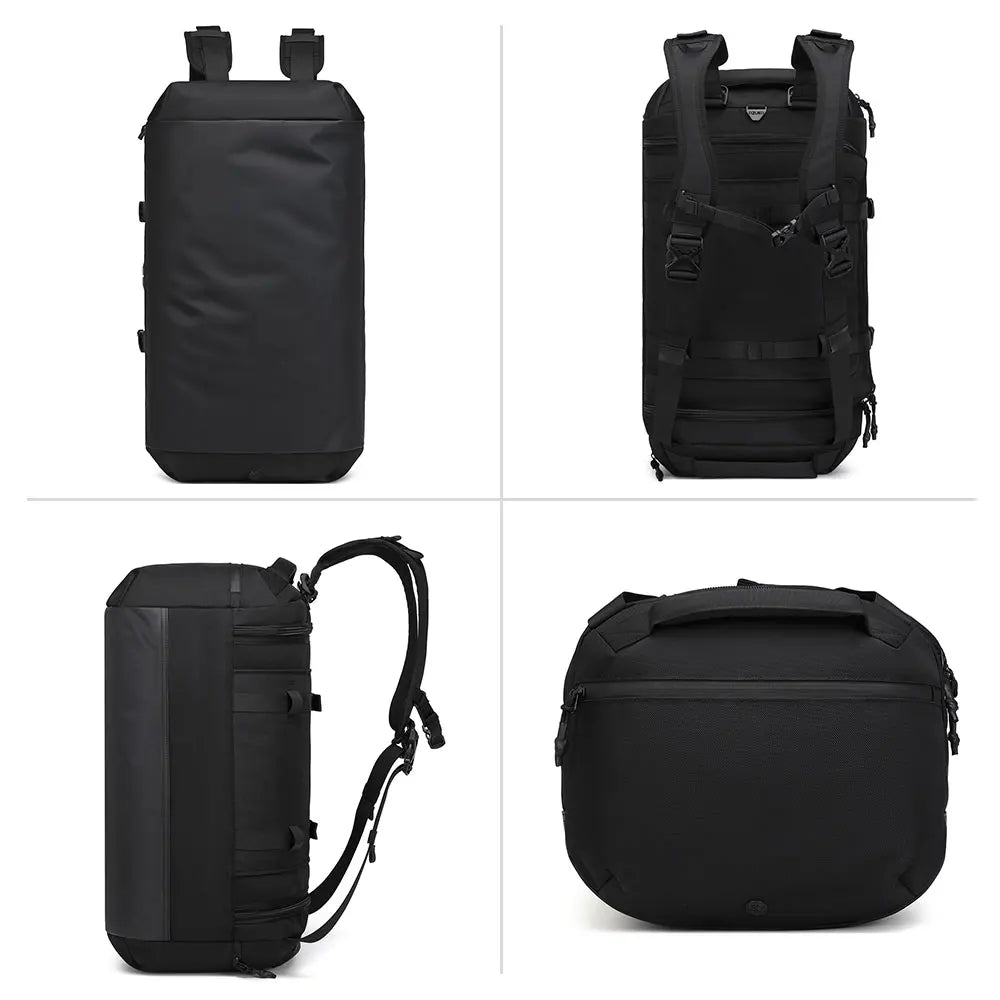 Ozuko 9747 Lightweight Travel Duffle Bag Large Capacity Gym Cossfit Bag for Men Sports Trip Hiking Outdoor